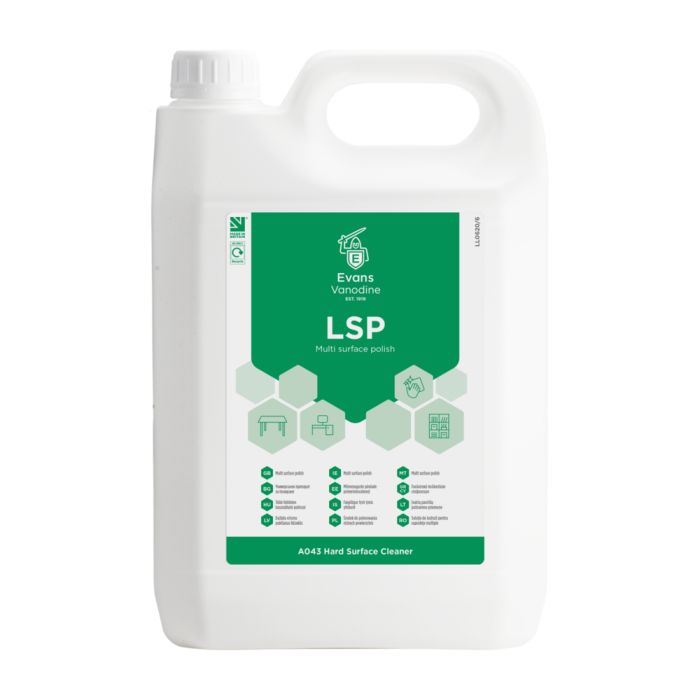 Evans L.S.P Furniture Polish and Cleaner 5Ltr