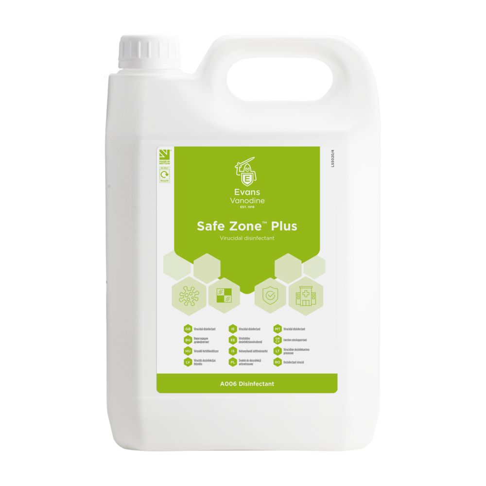 Evans Safe Zone Plus 5 Ltr