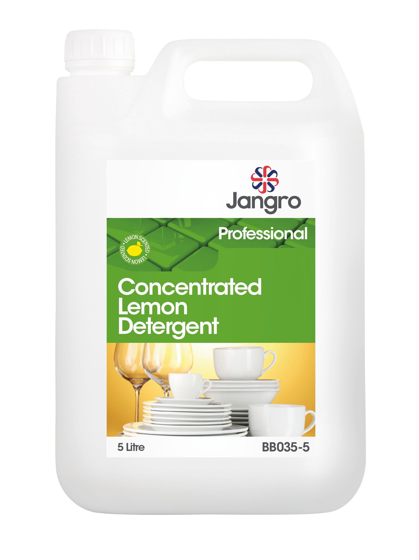Jangro Concentrated Lemon Washing Up Liquid 5 Ltr