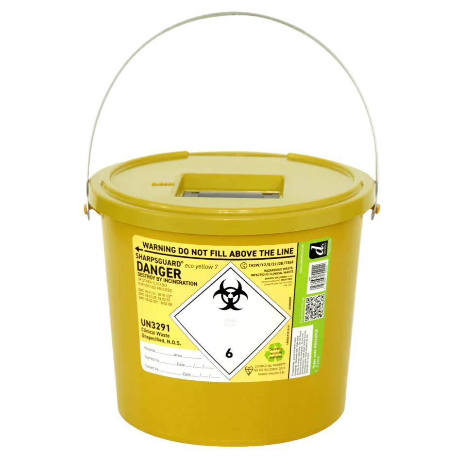 SHARPSGUARD Yellow 7Ltr